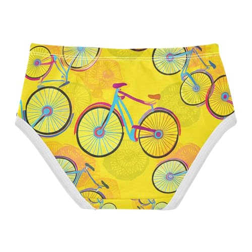 Bicycles Colorful Toddler Girls's Underwear 2T 202c13622