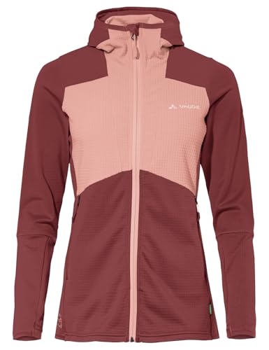 VAUDE Monviso Hooded Grid Fleece veste femme idéale pour le ski de rando et le bivouac en altitude