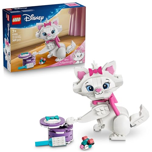 Image of LEGO ǀ Disney The Aristocats Adorable Marie - Animal Toy Building Set for Kids and Cat Fans - 43286