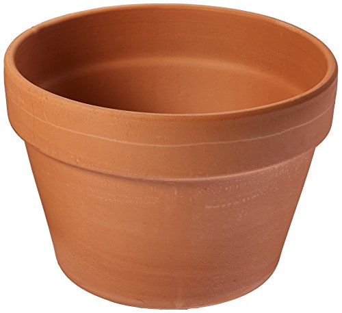 DEROMA M8370PZ Azalea Standard Pot, 8-Inch, Terra Cotta