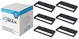 SuppliesMAX Compatible Replacement for NCR 7167/7168/7186 Black P.O.S. Printer Ribbons (6/PK) (127035)