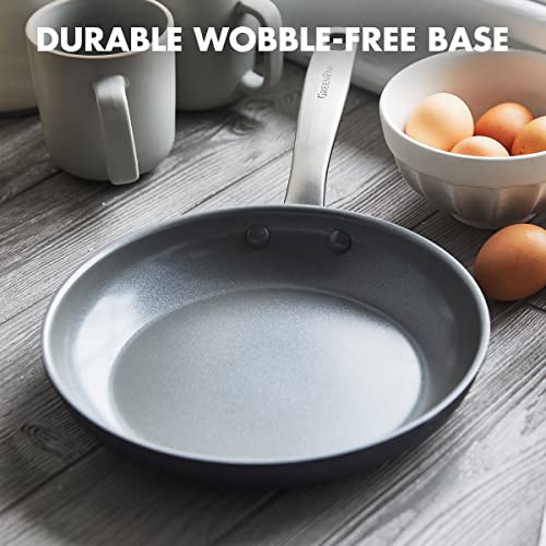 Greenpan Chatham Hard Anodized Healthy Ceramic Nonstick, 12" Frying Pan Skillet, Pfas-Free, Dishwasher Safe, Oven Safe, Gray #TOP4