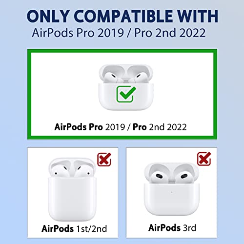 Jowhep For Airpods Pro 2019/Pro 2 Case 2022 Cartoon Cute Anime Design Imd Cover Fashion Funny Fun Character Cool Kawaii Unique Cases For Apple Airpod Air Pods Men Boys Girls Kids Teen Heart Micki #TOP1