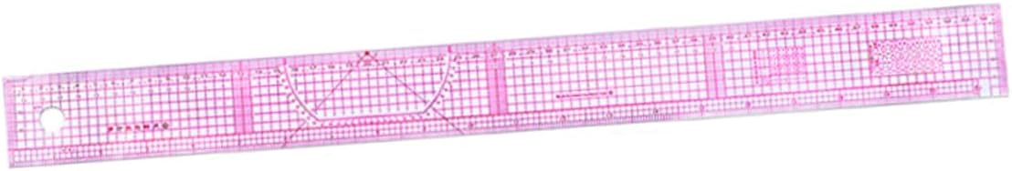 Sewing Ruler for Cutting,Y-Shaped Ruler 6PCs Set,Tailor Sewing Rulers,Quilting Template Ruler,Acrylic Patchwork Craft Tool,Foldable Ruler,Meter Stick