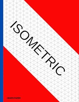 Paperback Isometric graph Paper: Isometric graph Paper notebook 8.5 x 11,120 pages Book