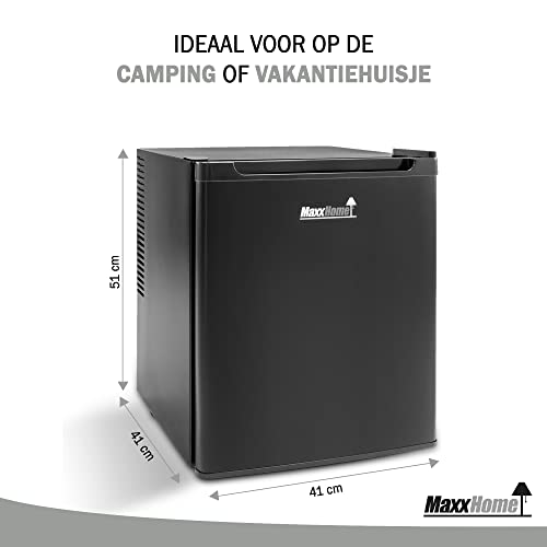 MaxxHome Mini koelkast - Mini Bar – Tafelmodel - Stille werking - Thermo-elektrisch - 240V, 42L - Zwart - Afbeelding 6