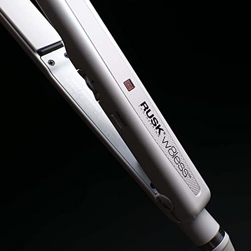 Rusk Engineering W8Less Professional Ceramic And Tourmaline Str8 Iron, 1 Inch, Lightweight, Infused With Tourmaline Gemstone, Combined With Sol-Gel Technology #TOP1