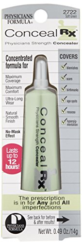 Physicians Formula Conceal Rx Physicians Strength Concealer, Soft Green, 0.49 Ounce #TOP1
