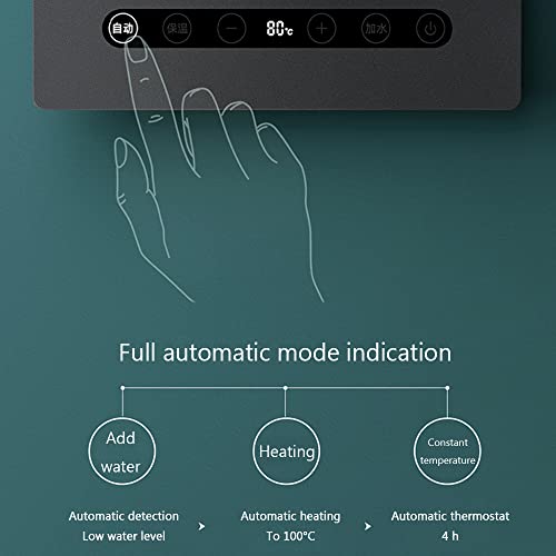 Hervidor eléctrico dos en uno con pantalla digital y apagado automático miniatura 5