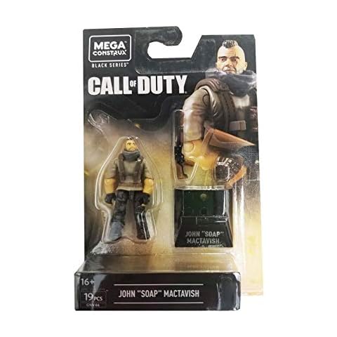 Mega Construx Call of Duty Black Series John Soap Mactavish Building Set Cover