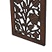 Deco 79 Wooden Floral Handmade Home Wall Decor Intricately Carved Acanthus Wall Sculpture, Wall Art 12