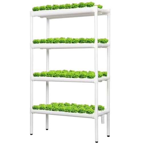 216-Site Vertical Hydroponic Grow Kit 4-Pojęty system z pompą do ziół wewnętrznych Leafy Greens Bezglebna przestrzeń ogrodnicza Oszczędność sadzenia domu