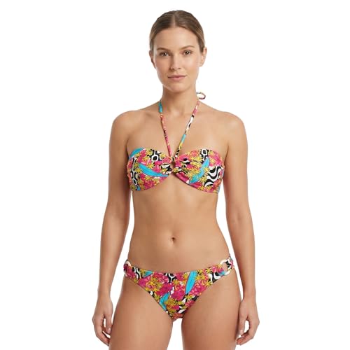 Bikini brésilien Laura maillot de bain chic avec culotte à breloques L