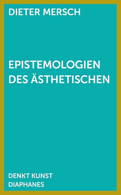 Portada de Epistemologien des Ästhetischen