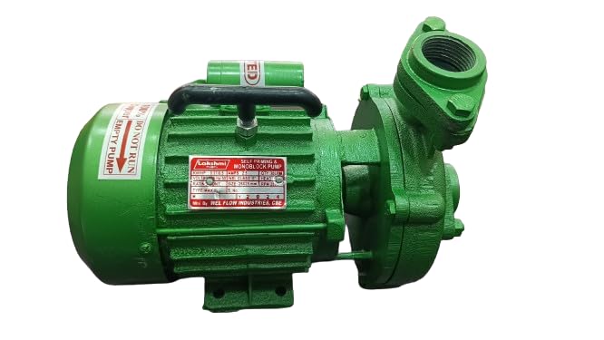 Lakshmi Centrifugal Monoblock Water Pump (0.5 Hp) 100% Copper Winding Total head upto 50 Feet. (B0D8BT8SN7) Amazon Price History, Amazon Price Tracker