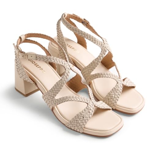 GIOSEPPO Femme Mohoro avec sangle en T aux finitions artisanales premium
