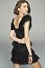 H Preppy Vestido Puntillas Modelo 7749 Color Negro (M)