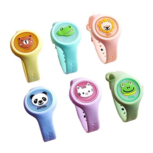 Pulseira Tipo Relógio Infantil Repelente de Mosquitos