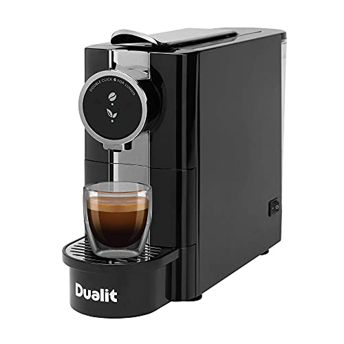 Dualit Café Plus Coffee Capsule Machine - Nespresso Compatible Capsule Machine - Espresso and Lungo Functions - Tea Maker & Espresso Machine - 40 second start up time Main Image Dualit Café Plus Coffee Capsule Machine - Nespresso Compatible Capsule Machine - Espresso and Lungo Functions - Tea Maker & Espresso Machine - 40 second start up time Main Image