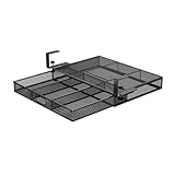 KAJHSTLOZ Under Desk Drawer Basket, Large Capacity Desk Accessories Tray Sliding Storage Shelf For Desk Kitchen Home Office