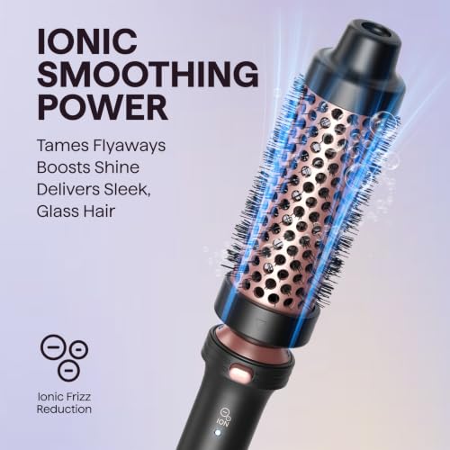 Image of Wavytalk 5 in 1 Curling Iron with Thermal Brush, Flat Iron, Style