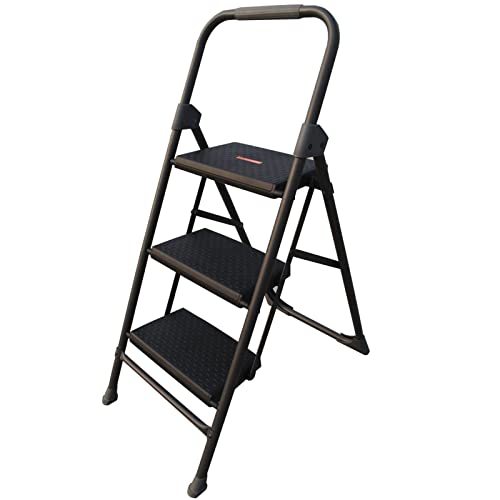 Taburete plegable 3 escalones para evitar caídas en el hogar 2