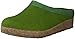 Produktbild HAFLINGER Grizzly Torben Filzclog aus reinem Wollfilz (Grasgrün 36), Gr. 39