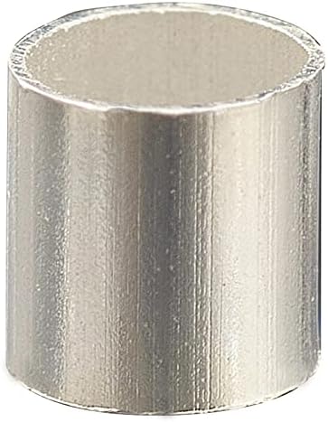 Luyoah 3153 Pcs Crimp Beads Silver Column Brass Tube Crimp Beads 1.5mm / 2mm / 2.5mm Crimps for Jewellery Making Necklace Bracelet DIY Craft ,Hole: 1-2mm