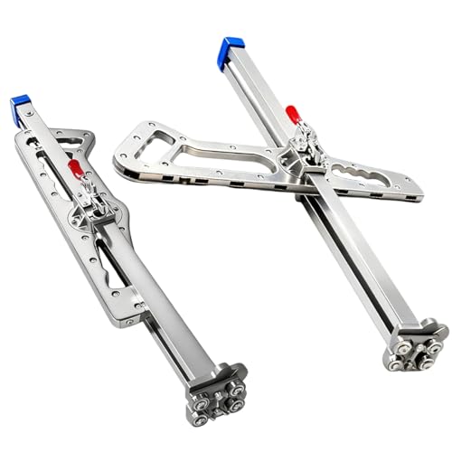 Foldable Drywall Cutting Tool,Adjustable Drywall Cutter Tool with A Cutting Range of 1.5 to 61 cm,Hand Pushed Drywall Cutter with 10 Spare Blades,Suitable for Walls,Construction