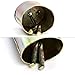 QWORK Cow Anti-Lost Bells, 2 Pack, Cattle Goat Horse Sheep Grazing Metal Bells, 4