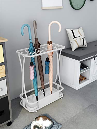 Porte-parapluie grand format anti-rouille pour ranger les parapluies pliants sans encombre - 3
