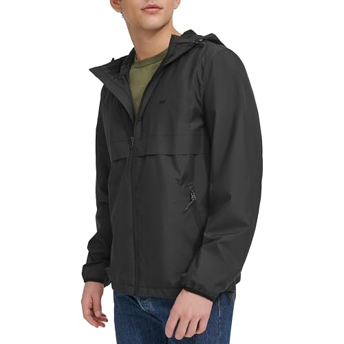 Levi's Men's Hooded Rain Jacket & Windbreaker3