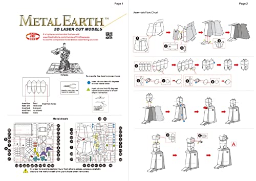 Metal Earth Transformers Megatron Kit Modelo 3D en Metal miniatura 7