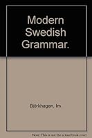 Modern Swedish grammar, B0007ISJTO Book Cover