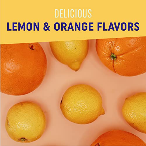 Omega 3 Gummies For Kids | With Omega 3 6 9 + Dha | Supports Healthy Brain Function Vision & Heart Health | With Vitamin C | Lemon & Orange Flavors | Gluten-Free, Vegetarian & Non-Gmo | 60 Gummies #TOP4