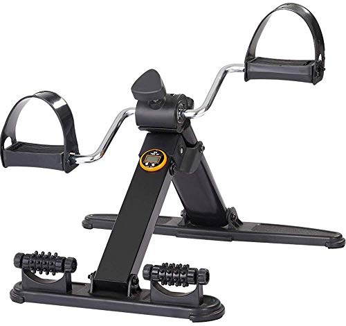Pedal Exerciser - Hand-, Arm- und Beintrainingsgeräte - Mini-Heimtrainer mit LCD-Monitor - für Senioren an Armen und Beinen