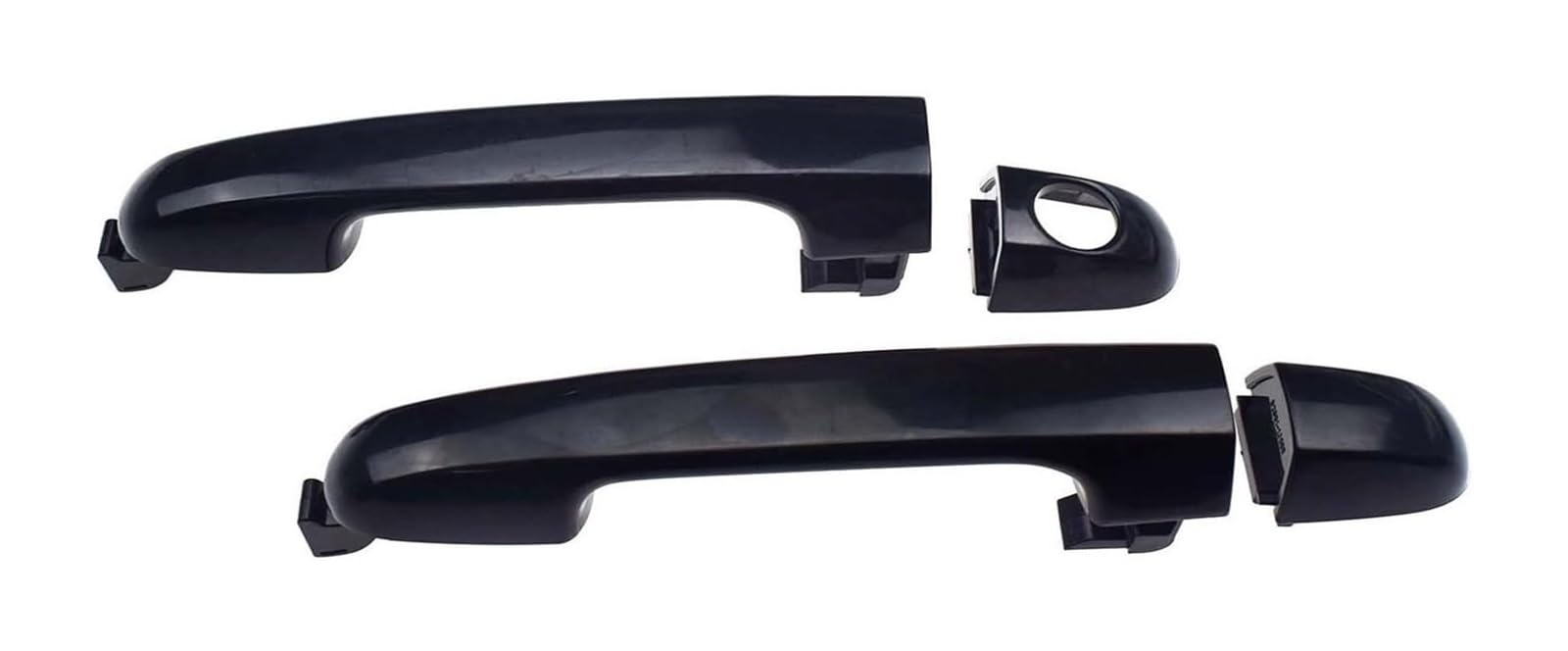 RINKTEEA Exterior Car Door Handle Door Handle Left Right Front Rear Exterior for Hyundai I20 2007-2014 82651-1J000 83652-1J000 83652-1J000CA(Front Pair)