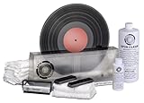 Spin-Clean Limited-Edition 'Clear' Vinyl Record Washer Deluxe Kit | Record Cleaning Kit | Vinyl Record Cleaner | Includes Five Extra Drying Cloths, Extra 32oz. Fluid & Extra Brushes | Additional Anti-Static, Carbon Fiber Brush | Perfect for 33, 45 & 78 RPM