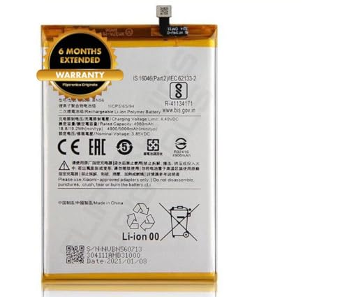 Image of BN56 Battery for Redmi 9A / 9C /Poco M2 PRO Battery with 6 Month Warranty*** (I231)