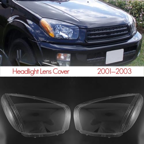 Couvercle phare gauche Toyota Rav4 2001-2003 en verre transparent