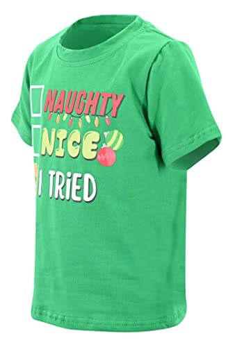 Image of Boys Short Sleeve Funny Graphic Tees for Toddler to Big Kid