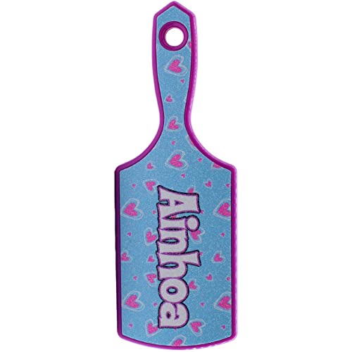 CEPILLO DE PELO CON NOMBRE （ AINHOA ） REGALO COLEGIO,PARA NIÑA