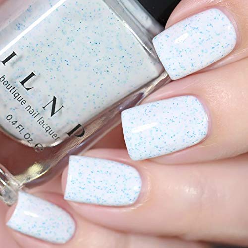 Image of ILNP Shaved Ice - Creamy White Speckled Nail Polish