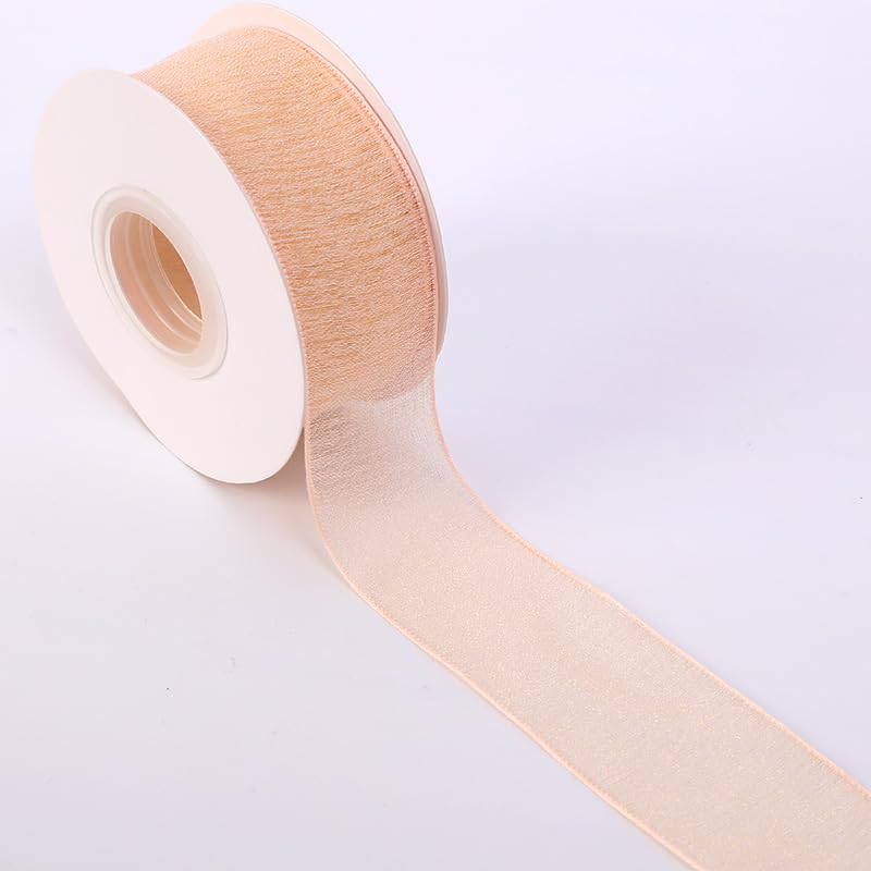 Nastro Nastro di seta 20/40Yard * 4CM Nastro di seta chiffon nero for confezioni regalo Bouquet di fiori Nastro da imballaggio for la lavorazione Nastro di chiffon Nastro artigianale Nastro di organza