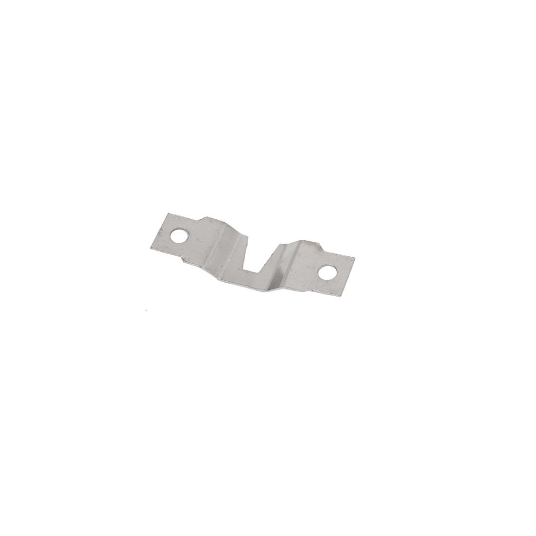 Ganci Per Quadri Con Doppio Foro, 10 Pezzi In Metallo Argentato, Supporti Per Foto E Cornici, Misura 48x15x5mm, Distanza Fori 37mm - 2