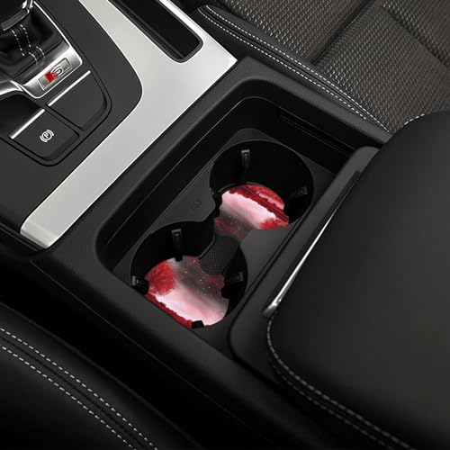 Portavasos para carro 2 unidades diseño cielo estrellado rojo miniatura 6