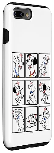 Coque iPhone 7 Plus/8 Plus Disney 101 Dalmatians en silicone rigide