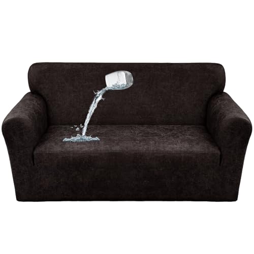 Leather Look Couch Cover 100% Waterproof 3 Seater Sofa...