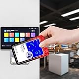 Lanyards for Id Badges,Christmas Red Black Glitter Id Badge Holder Heavy Duty and Retractable Keychain,Retro Badge Reel with Carabiner Clip,Women Student Doctor Office Gifts - Image 5