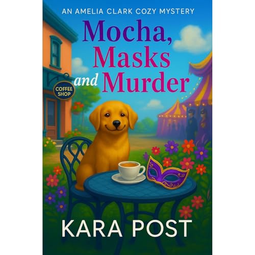 Mocha, Masks and Murder Audiolibro Por Kara Post arte de portada